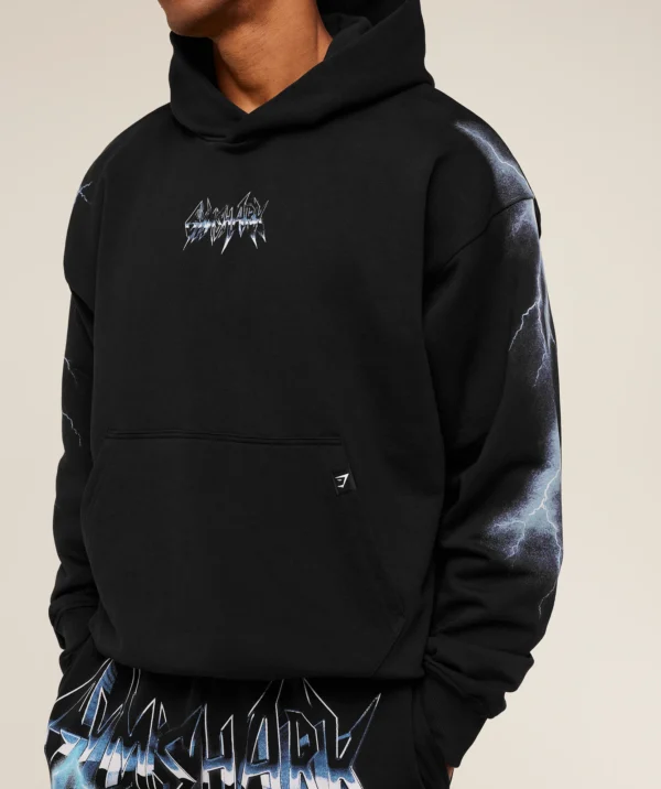 Eagle Band Style Graphic Hoodie 2