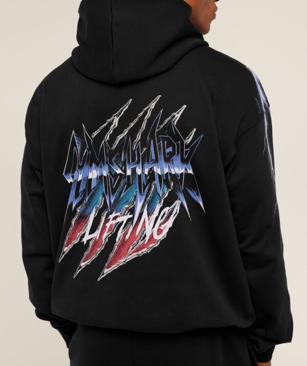 Eagle Band Style Graphic Hoodie