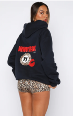 11th Street She's So Lucky Oversized Hoodie Blueberry Twist 2