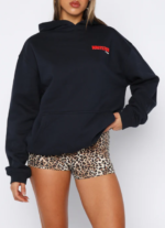 11th Street She's So Lucky Oversized Hoodie Blueberry Twist 21