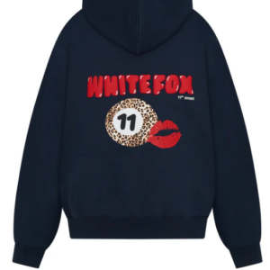 11th Street She's So Lucky Oversized Hoodie Blueberry Twist