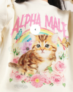 Alpha Male Sweatshirt Natural WHIT DE