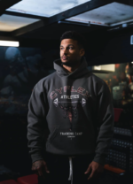 Athletics Gym Hoodie - Washed Grey 2