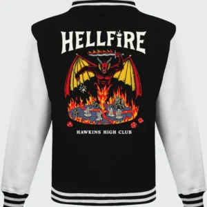 Brands In Black Netflix Stranger Things Hellfire Club Jacket