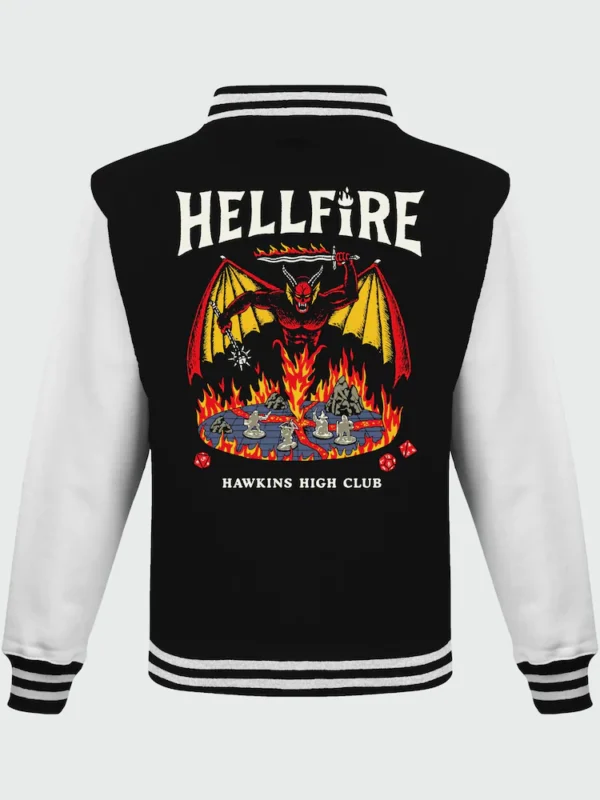 Brands In Black Netflix Stranger Things Hellfire Club Jacket
