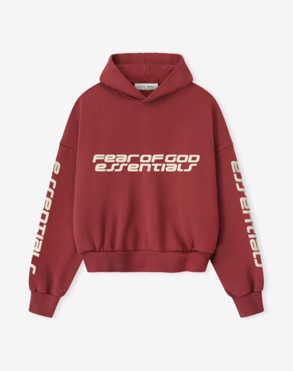 Cropped Relaxed Hoodie