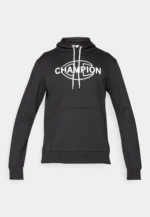 Champion GRAPHIC HOODIE - Hoodie - black