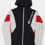 Champion Hoodie - Navy Cotton Blend 2