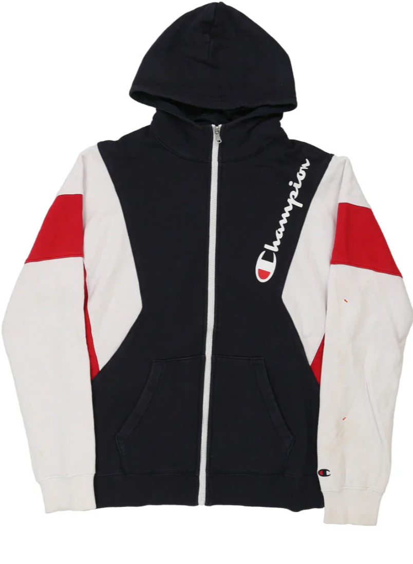 トップス CHAMPION JOURNAL HOLIDAY ZIP HOODI Champion Zip Up Hoodie Navy | Free UK Delivery | Shop