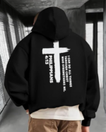 Christian Hoodies for Men Religious Faith Jesus Hoodie God Bible Verse Cross Sweatshirts Trendy Graphic Pullover 2