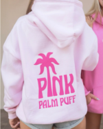 Classic Puff Hoodie in Blush