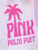 Classic Puff Hoodie in Blush print