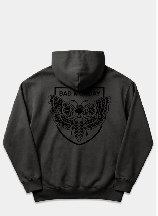 Club Death Moth Hoodie Vintage