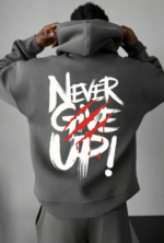 never give up gray