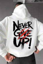 never give up white