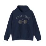 Gym Hoodie, Gym Time Heavy Blend hoodie navy