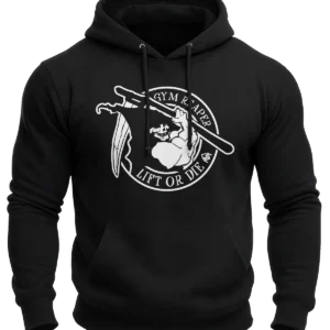 Gym Reaper - Men's Gym Hoodie black