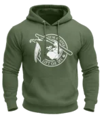Gym Reaper - Men's Gym Hoodie green