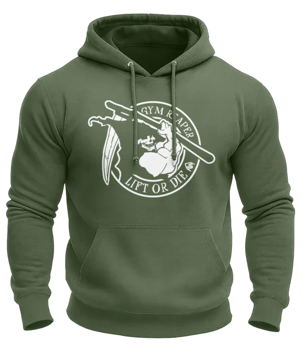 Gym Reaper - Men's Gym Hoodie green