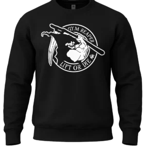 Gym Reaper - Men's Gym Sweatshirt black