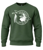 Gym Reaper - Men's Gym Sweatshirt green