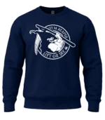 Gym Reaper - Men's Gym Sweatshirt navy blue