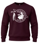 Gym Reaper - Men's Gym Sweatshirt wine