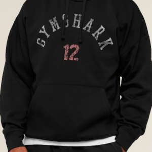 Gymshark 12 Graphic Hoodie - GS Black