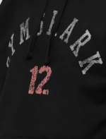 Gymshark 12 Graphic Hoodie - GS Black gb