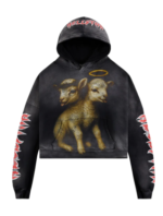 HELLSTAR lamb graphic print hoodie