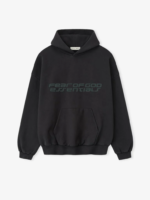 Heavy Fleece 90s Hoodie brown vintage black