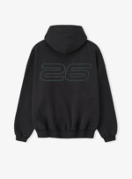 Heavy Fleece 90s Hoodie brown vintage black 1