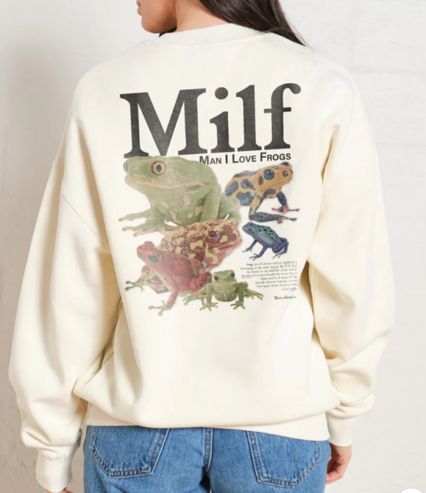 Man I Love Frogs Front and Back Sweatshirt