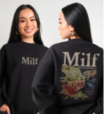 Man I Love Frogs Front and Back Sweatshirt FULL