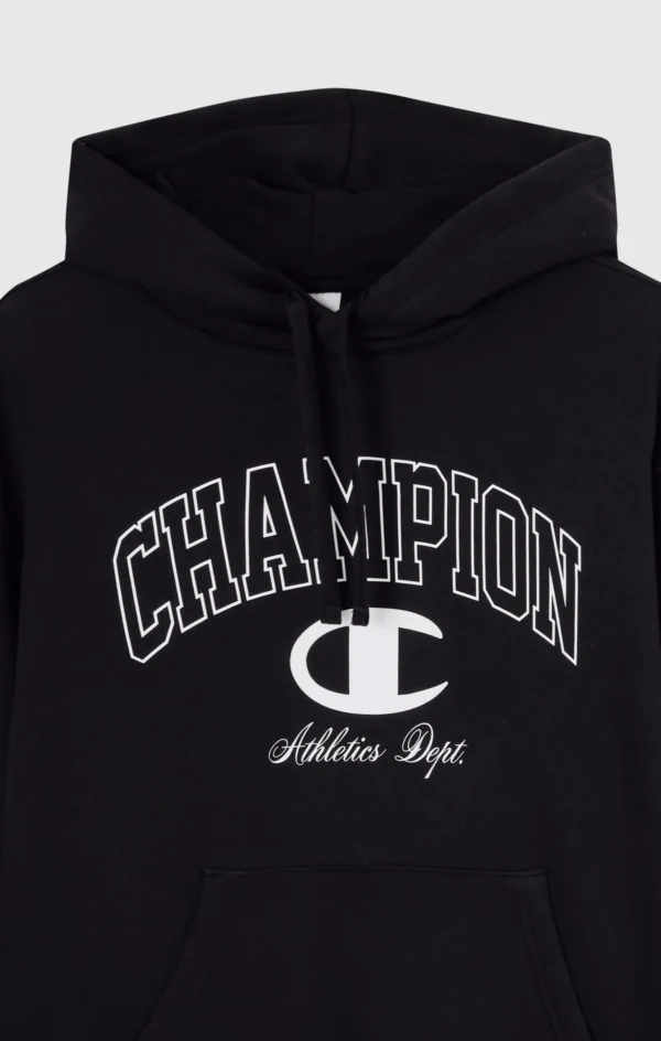 Men’s Fleece Hoodie Street Varsity Black 22