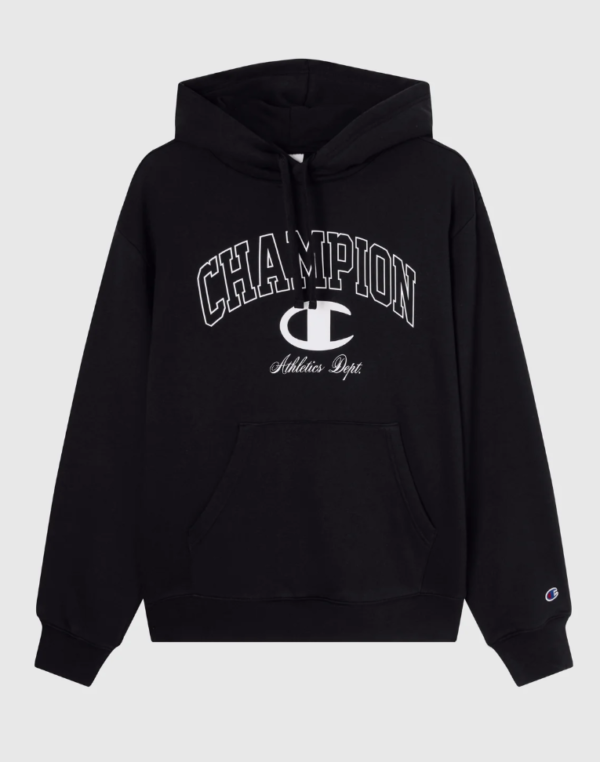 Men’s Fleece Hoodie Street Varsity Black