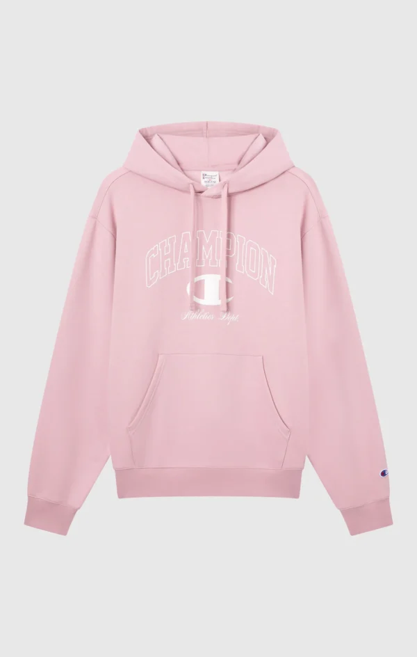 Men’s Fleece Hoodie Street Varsity light terracotta