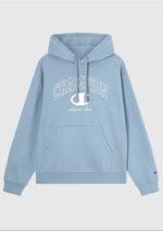 Men’s Fleece Hoodie Street Varsity light terracotta blue - Copy