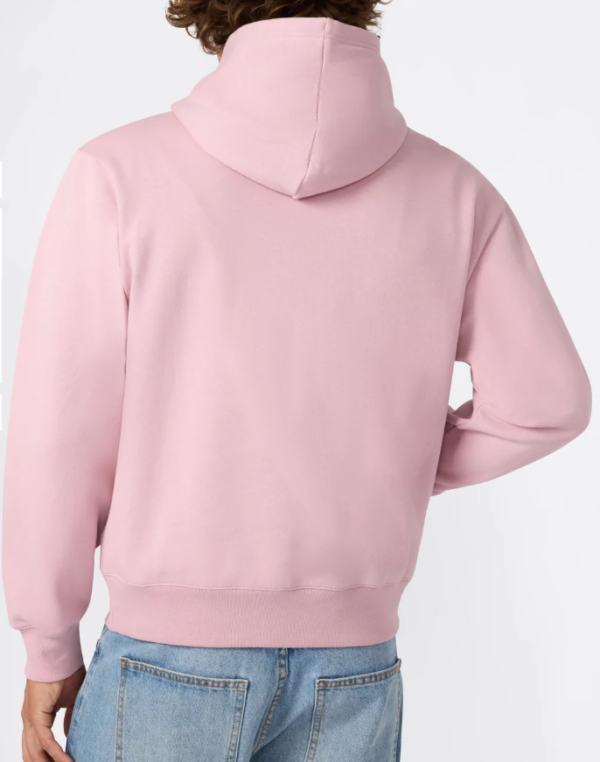 Men’s Fleece Hoodie Street Varsity light terracotta pink