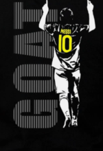 Messi goat hoodie d