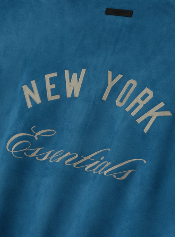 Mets Suede Fleece Modern Half blue