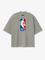 NBA Zip Up Jacket Concrete Heather 1