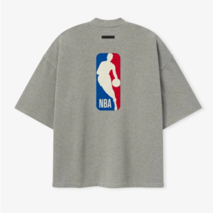 NBA Zip Up Jacket Concrete Heather 1