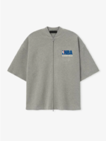 NBA Zip Up Jacket Concrete Heather