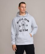 NEW! GOLD’S GYM CLASSIC JOE HOODIE gray