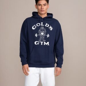 NEW! GOLD’S GYM CLASSIC JOE HOODIE navy
