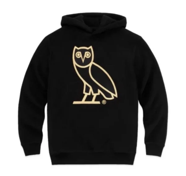OCTOBERS VERY OWN DRAKE OVO OG GOLD OWL HOODIE