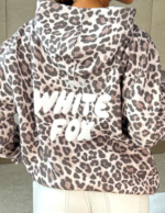 Offstage Printed Oversized Hoodie Leopard 2