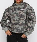 Offstage Printed Oversized Hoodie Washed Camo 2