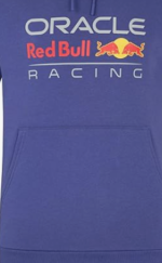 Red Bull Racing Oracle F1 Team Hooded Sweatshirt, Night Sky Blue, Large Logo Design 22
